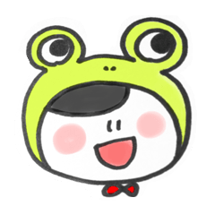 [LINEスタンプ] けろちゃん