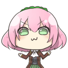 [LINEスタンプ] 和菓子ちゃん！