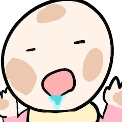 [LINEスタンプ] バブ〜！！！！！！！