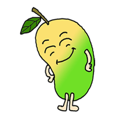 [LINEスタンプ] Den-Tong Thai Mango