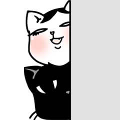 [LINEスタンプ] Meowsashi ＆ Catdine -1