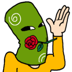[LINEスタンプ] トンネルマン