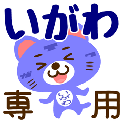 [LINEスタンプ] 「いがわ」さん専用スタンプ