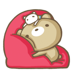 [LINEスタンプ] DEAR LITTLE BEAR - This love too sweet