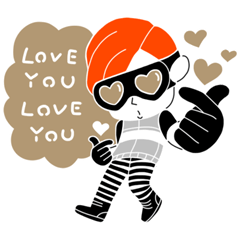 [LINEスタンプ] Hey ！ momody