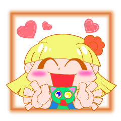 [LINEスタンプ] Plam and Jin