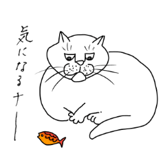 [LINEスタンプ] おいら雄猫の独り言