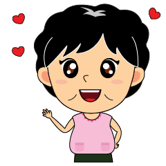 [LINEスタンプ] Mama Grandma