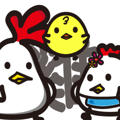 [LINEスタンプ] 2017 CHICKEN YEAR