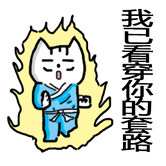 [LINEスタンプ] chao hu cat part5