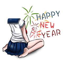 [LINEスタンプ] wish for you