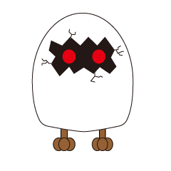 [LINEスタンプ] strange Egg