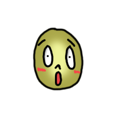 [LINEスタンプ] ugly face ever