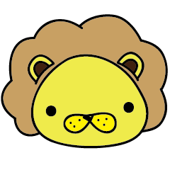 [LINEスタンプ] Have curry hair of lion