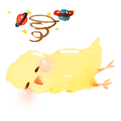 [LINEスタンプ] Lazy Chick