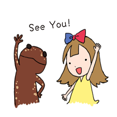 [LINEスタンプ] NiNi ＆ Pepper fish