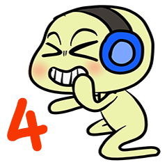 [LINEスタンプ] powerdance 4