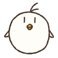 [LINEスタンプ] しろくてまるい。～動物編～の画像（メイン）