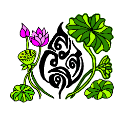 [LINEスタンプ] Thai letter forms Lotus