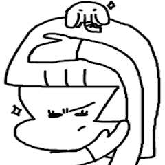 [LINEスタンプ] ぞうさんとうがこ
