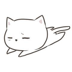 [LINEスタンプ] ダレるだれねこ