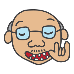 [LINEスタンプ] Khun Lung Charlie Bowlarn