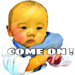 [LINEスタンプ] 肉まんちゃんの毎日 ～アメコミ風～