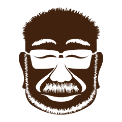 [LINEスタンプ] Uncle glasses