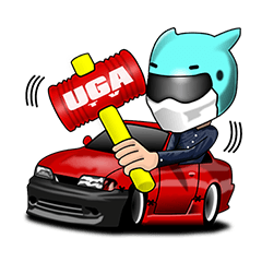 [LINEスタンプ] UGATVスタンプ