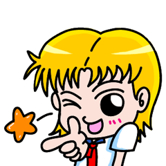 [LINEスタンプ] Naughty girls "Xuan"