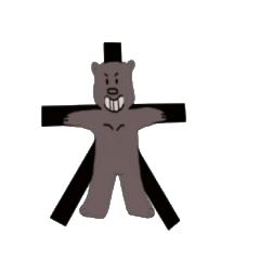 [LINEスタンプ] Grizzlies boss