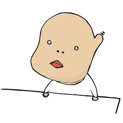 [LINEスタンプ] Table ＆ Boy