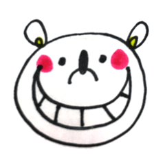 [LINEスタンプ] しろベアと仲間たち
