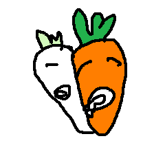 [LINEスタンプ] 根菜まん