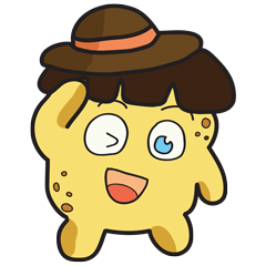 [LINEスタンプ] Life of potato kun