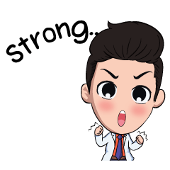 [LINEスタンプ] Dr.Mew