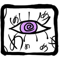 [LINEスタンプ] 目は口ほどにものを言う1