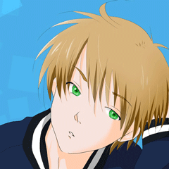 [LINEスタンプ] 碧い瞳で嘘をつく