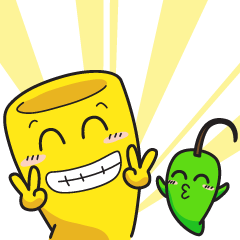 [LINEスタンプ] Risol and Rawit