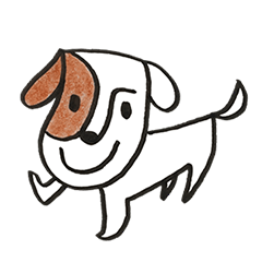 [LINEスタンプ] とっても可愛い犬