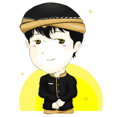 [LINEスタンプ] Mr. Blangkon