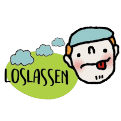 [LINEスタンプ] Jackson in April (Deutsch)の画像（メイン）