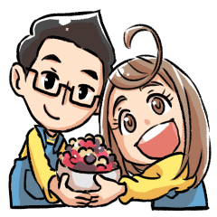 [LINEスタンプ] Diamond Grains Couples