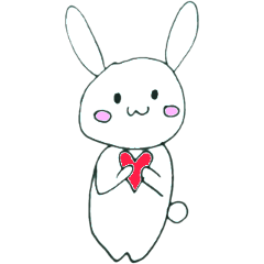 [LINEスタンプ] ヲタうささんの日常