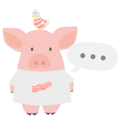 [LINEスタンプ] Becon and Friend