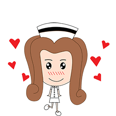 [LINEスタンプ] Jingjai Nurse