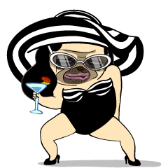 [LINEスタンプ] Mao Whatta Pug 3