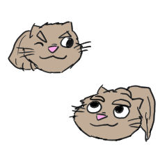 [LINEスタンプ] The Mischievous Kittens Sticker