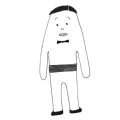 [LINEスタンプ] 配膳ピーポー