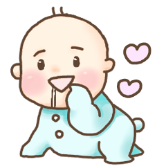 [LINEスタンプ] べびたまといっしょ